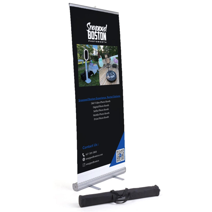 34" Economy Retractable Banner Stand