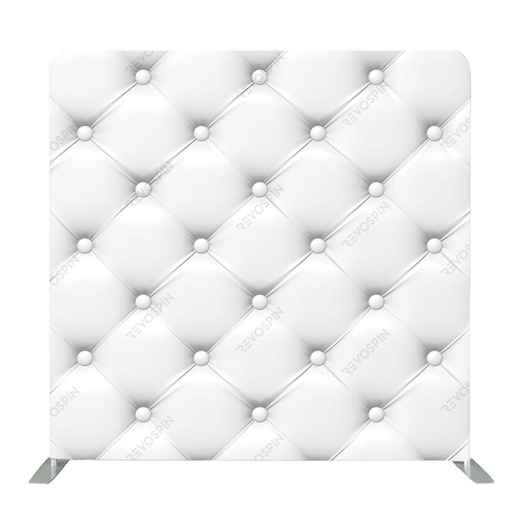 White Leather Tension Backdrop