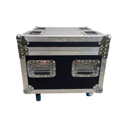 Artificial Set of 4 Silk Fire Flame Effect LED Light with Road Case (1 Case)