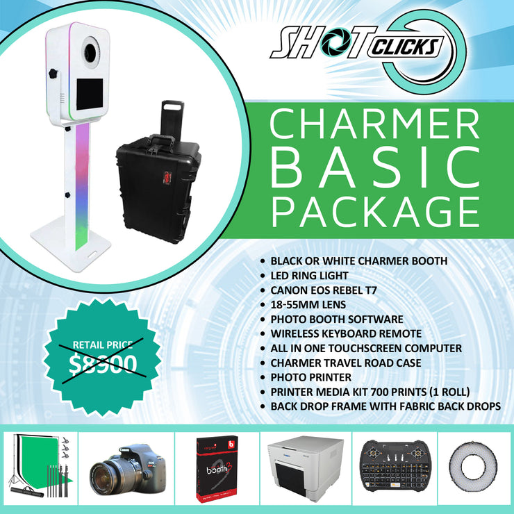 Charmer Basic Package Portable Photo Booth